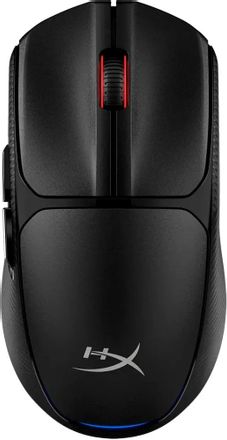 Мышь беспроводная HYPERX Pulsefire Fuse, игровая, Bluetooth, оптическая, USB, 12000dpi, черный [a1ky6aa]
