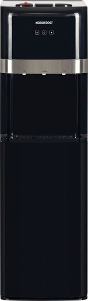 Кулер HIBERG UFK-653B, напольный, компрессорный, кнопка, черный [00000253399]