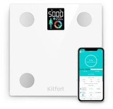 Изображение товара Напольные умные весы KitFort КТ-838 с Bluetooth и анализом тела