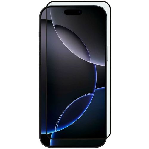 Защитное стекло для экрана ZIBELINO для Apple iPhone 16 Pro Max антиблик, 3D, 1 шт, черный [ztg-3d-apl-16pro-max-blk]