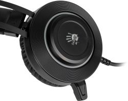 Гарнитура игровая A4TECH Bloody G521, проводные, черный