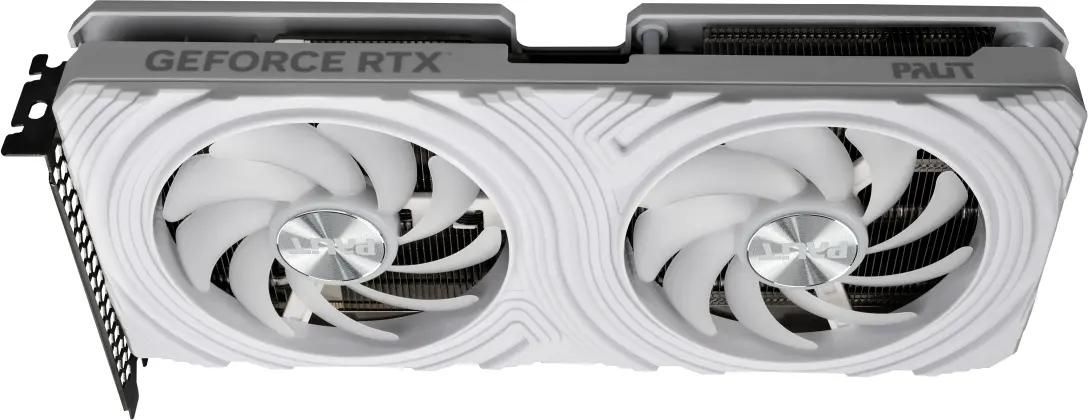 PALIT GeForce RTX 4060ti 8GBホワイト Placa de Video RTX 4060 TI White Dual | KaBuM!