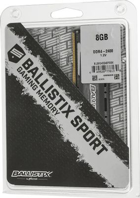 Crucial Ballistix Sport LT BLS8G4D240FSBK DDR4 1x 8 2400 DIMM Ret 440121