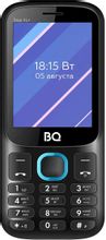 Изображение товара Сотовый телефон BQ 2820 Step XL+ черный/синий с функциями фонарика и FM-радио