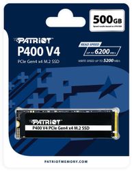 500ГБ SSD накопитель Patriot P400 V4 M.2 2280
