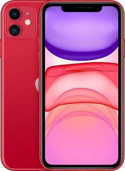 Смартфон Apple iPhone 11 64Gb, A2221, красный