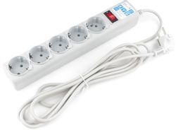 Сетевой фильтр PowerCube SPG-B-10, 3м, серый