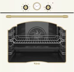 Духовой шкаф электрический Ardo Retro BO58ERC21, 79л, кремовый