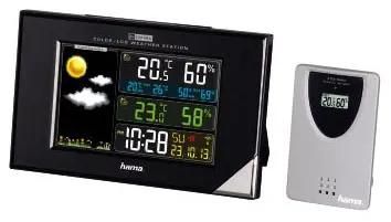 Характеристики Погодная станция HAMA EWS-1300 H-123135, черный ...