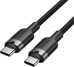 Изображение товара Кабель VENTION USB Type-C 1 м с усиленным экранированием и черным кожухом Изображение товара Кабель VENTION USB Type-C 1 м с усиленным экранированием и черным кожухом