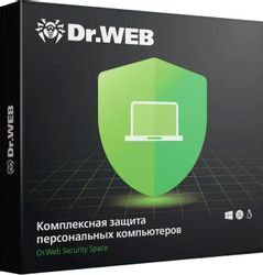 Антивирус Dr.Web Security Space 2 ПК 1 год Новая лицензия BOX