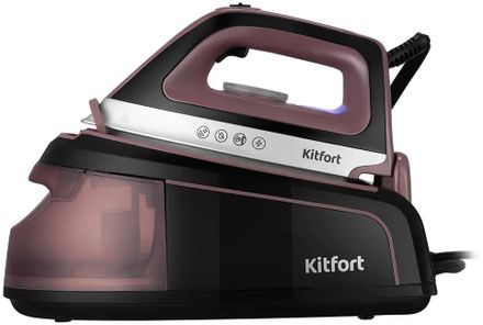 Парогенератор KitFort КТ-9309, черный / фиолетовый