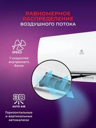 Сплит-система Royal Clima Pandora RC-PDC70HN настенная, до 73м2, 25000 BTU