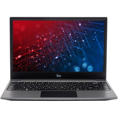 Ноутбук iRU Tactio 14ALH, 14", 2024, IPS, Intel Core i3 1215U 1.2ГГц, 6-ядерный, 16ГБ DDR4, 512ГБ SSD, Intel UHD Graphics, FreeDOS, серый [2058889]