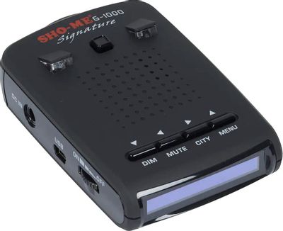Радар-детектор Sho-Me G-1000 Signature, сигнатурный – купить в Ситилинк ...