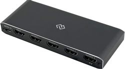 Изображение товара Сплиттер аудио-видео Digma DHSP-v2x4,  HDMI (f) -  4xHDMI (f),  ver 2.0,  черный