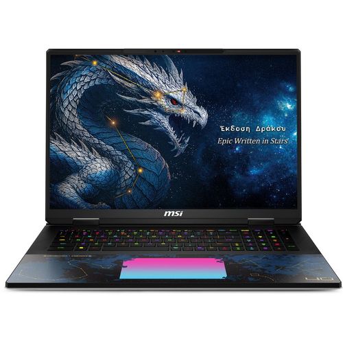 Ноутбук игровой MSI Titan Dragon Edition 18 HX A2WJ-1251RU, 18″, IPS, Intel Core Ultra 9 290HX Plus 2.7ГГц, 24-ядерный…