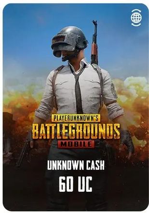 Пополнение игровой валюты PUBG MOBILE 60 UC, регион: Россия, Весь мир
