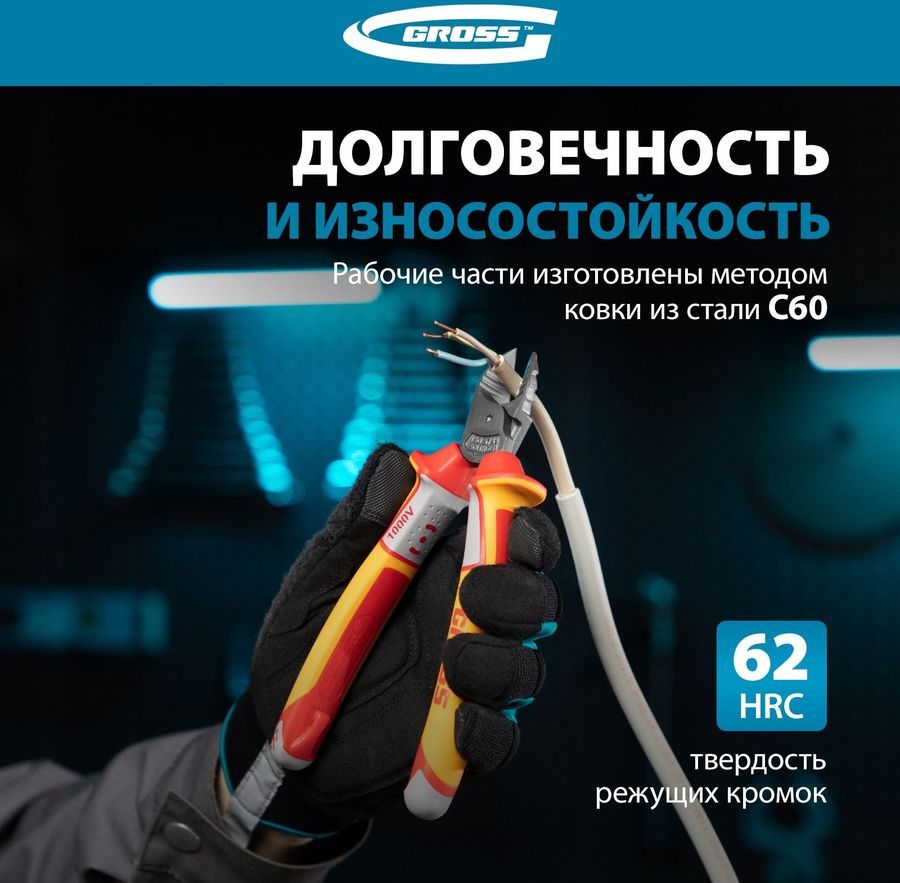 Бокорезы GROSS 17582, 180мм – купить в Ситилинк | 1925904