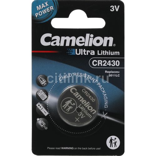 Батарея Camelion CR2430-BP1