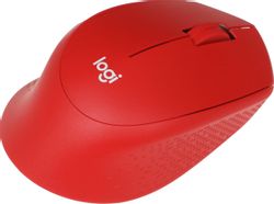Мышь беспроводная Logitech M280, USB, красный