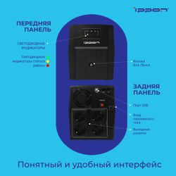 ИБП Ippon Back Basic 1500 Euro
