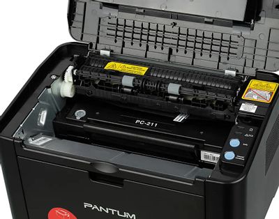 Принтер лазерный Pantum P2500 черно-белая печать, A4, цвет черный ...