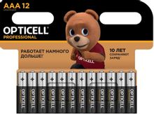 Изображение товара Батарейка OPTICELL Professional LR03 AAA щелочная, 12 шт. Изображение товара Батарейка OPTICELL Professional LR03 AAA щелочная, 12 шт.