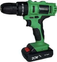 Ударная дрель-шуруповерт ZITREK Crusher 21-Li Impact, 1.5Ач, с двумя ...