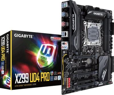 Gigabyte X299 UD4 Pro LGA 2066 Intel X299 ATX Ret 1004853