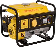 Изображение товара Бензиновый генератор EUROLUX G1200A 1.2 кВт 220 В ручной запуск