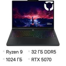 Изображение товара Игровой ноутбук Lenovo Legion Pro 5 16AFR10 16 OLED Ryzen 9 32ГБ SSD RTX 5070
