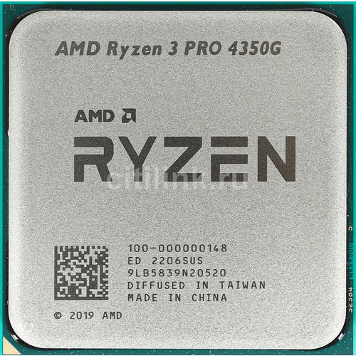 Процессор AMD Ryzen 3 PRO 4350G, 3.8ГГц, 4 ядра, AM4, OEM [100-000000148]
