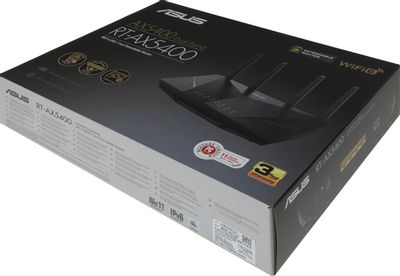 Wi-Fi роутер ASUS RT-AX5400, Wi-Fi 6, AX5400, 2.4/5ГГц, 4 LAN
