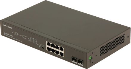 Коммутатор IP-COM G1110P-8-150W, неуправляемый, 8 RJ-45, 10/100/1000 Мбит/с