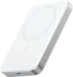 Изображение товара Внешний аккумулятор (Power Bank) ANKER MagGo A1664H21, 10000мAч, белый Изображение товара Внешний аккумулятор (Power Bank) ANKER MagGo A1664H21, 10000мAч, белый