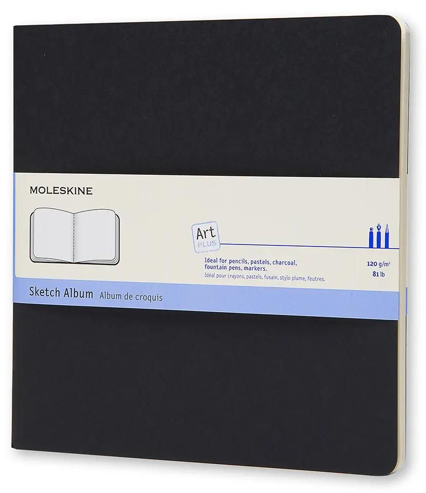 Moleskine Art Sketch Album - 7.5x7.5 Inch Square Sketchbook, 88 Pages Ivory Paper, Perfect For Drawing & Hobby Art - View #6