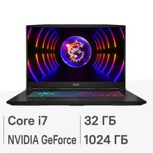Изображение товара Игровой ноутбук MSI Katana 15 B13VFK-2434XRU с Intel i7 и RTX 4060