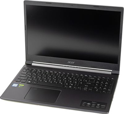 Ноутбук игровой Acer Aspire 7 A715-75G-56ZT NH.Q88ER.002, 15.6", Intel Core i5 9300H 2.4ГГц, 4-ядерный, 8ГБ DDR4, 256ГБ SSD,  NVIDIA GeForce  GTX 1650 Ti - 4 ГБ, Eshell, черный