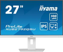 Изображение товара 27" Монитор Iiyama ProLite XUB2792QSU-W6,  2560x1440,  IPS,  100Гц,  1хHDMI,  1хDP,  белый