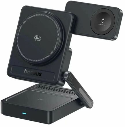 Беспроводное зарядное устройство BASEUS PicoGo AF21,  USB-C, USB-C, 35Вт, 3A, черный [e0205402]