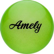 Мяч гимнастический Amely AGB-102 ф.:круглый d=15см зеленый (УТ-00012861)
