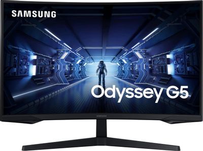 Монитор Samsung Odyssey G5 C32G55TQBI 32", черный [lc32g55tqbixci]
