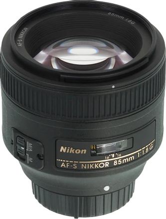 Объектив Nikon AF-S NIKKOR 85mm f/1.8G,  Nikon F [jaa341da]