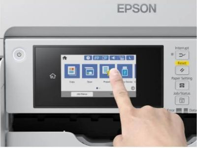 МФУ струйный Epson M15180 черно-белая печать, A3+, цвет черный ...