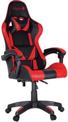 Изображение товара Кресло игровое HELMI Effect, экокожа, до 120кг, топ-ган люкс, шарнирные подлокотники,  черный/красный