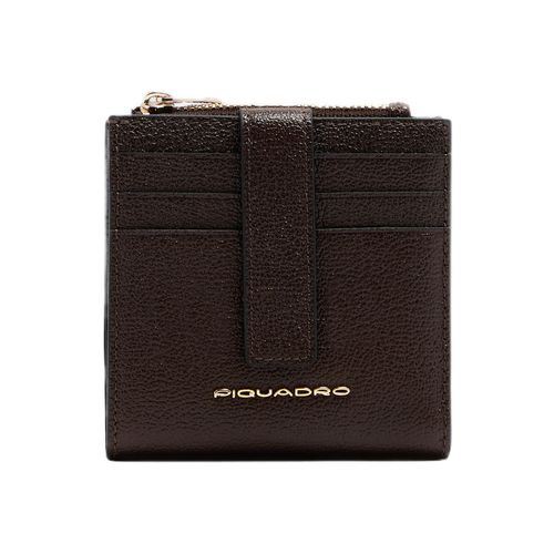 Чехол для кредитных карт Piquadro Patricia PP6843W140R/M, кожа натуральная, коричневый