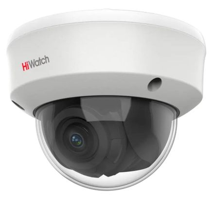 Камера видеонаблюдения аналоговая HIWATCH DS-T207(С),  1920х1080 pix,  2.7-13.5 мм,  белый [ds-t207(с) (2.7-13.5 mm)]