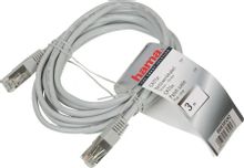 Патч-корд HAMA H-30592 STP, кат.5E, 3м, многожильный, серый – купить в ...