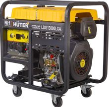 Изображение товара Дизельный генератор Huter LDG 13000LXA мощность 9.5 кВт 220 В 12 В электростарт